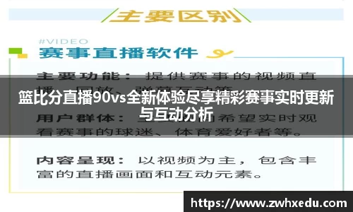 篮比分直播90vs全新体验尽享精彩赛事实时更新与互动分析